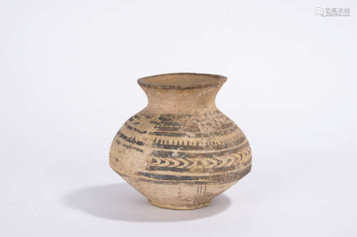 A pottery ornament