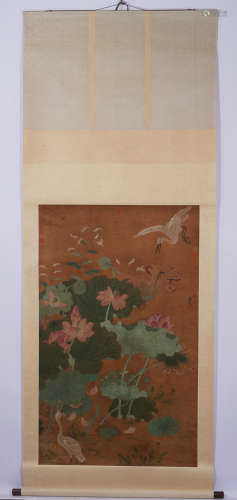 A flowers and birds painting