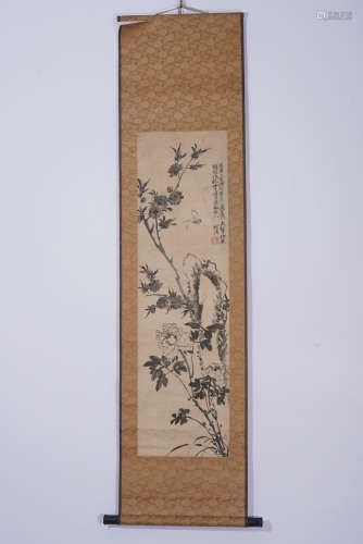 A Xu wei's floral painting