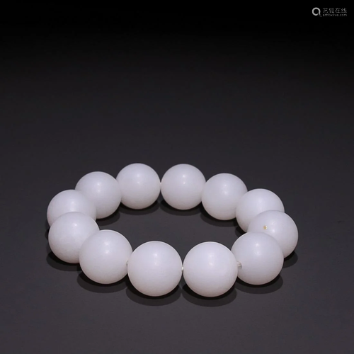 HETIAN WHITE JADE BRACELET