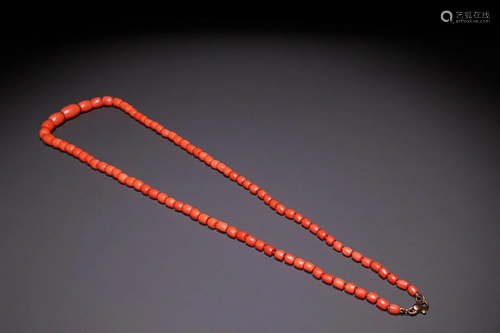 CORAL NECKLACE