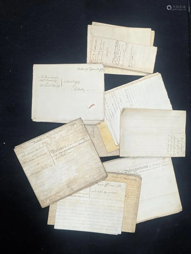 A collection of early indentures