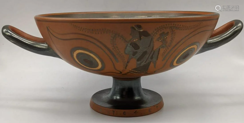 Attic Black figure Eye Kylix, circa 510BC, After the