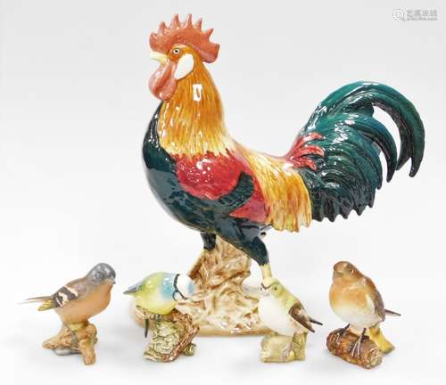 A Beswick pottery figure of Leghorn, model number 1892 and f...