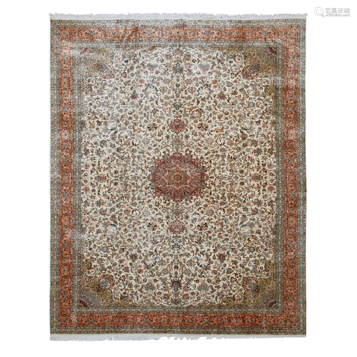 PERSIAN STYLE SILK CARPET MODERN