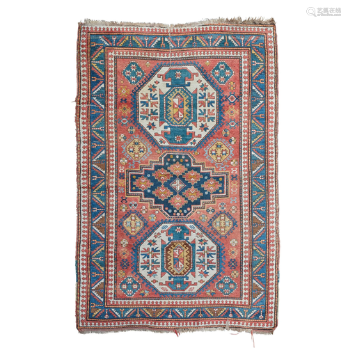 KAZAK LORI PAMBAK RUG SOUTH CAUCASUS, LATE 19TH/EARLY