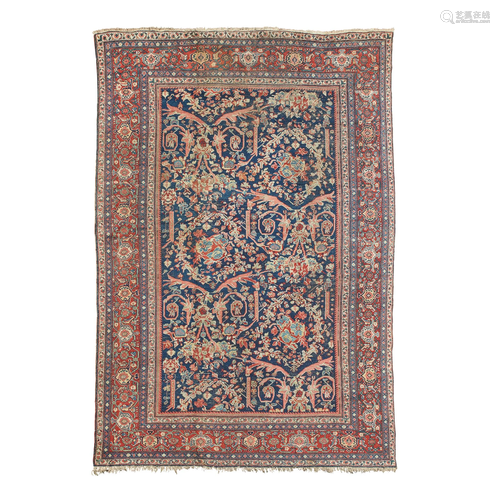 SULTANABAD CARPET WEST PERSIA, LATE 19TH CENTURY