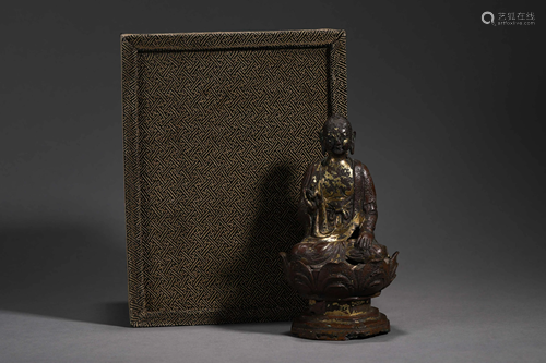 Bronze Buddha Statue of Liao Dynasty