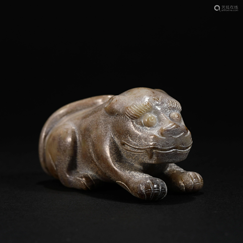 Hetian Jade Cow in Han Dynasty