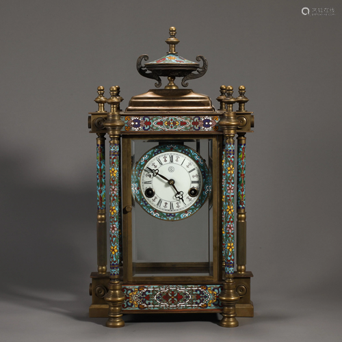 Cloisonne Clocks in Qing Dynasty