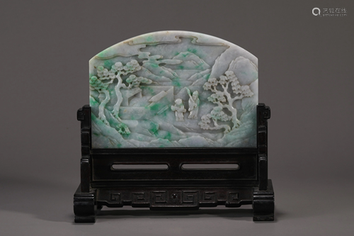 Jade Shanzi Ornaments in Qing Dynasty