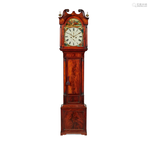 SCOTTISH MAHOGANY LONGCASE CLOCK, J. ANDERSON, …