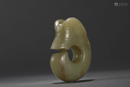 Hongshan Culture Jade Pig Dragon