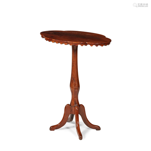 PROVINCIAL YEW WOOD OCCASIONAL TABLE EARLY 19TH CE…