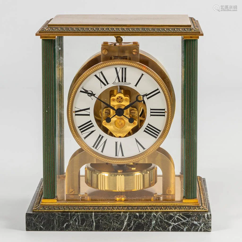 A Jaeger-LeCoultre model 'Atmos' table clock in