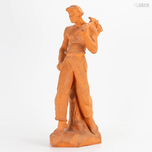 Josef Arnost GAUSE (1910-1988) a terracotta figurine a