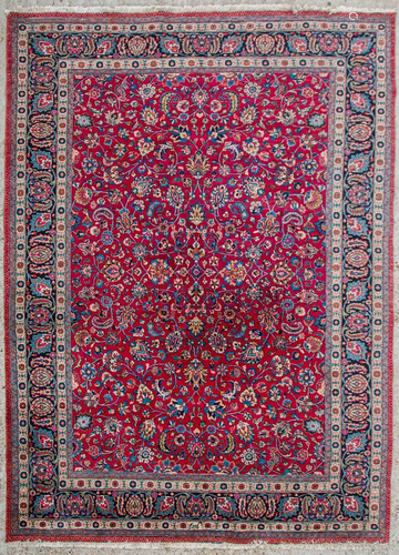 An Oriental hand-made carpet, Tabriz.