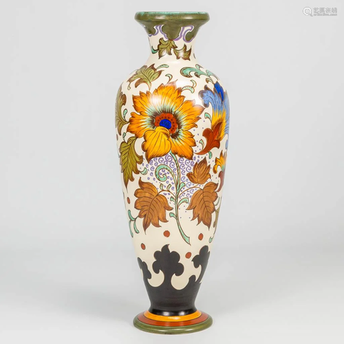 A display vase 'Koninklijk Royal Gouda' made in