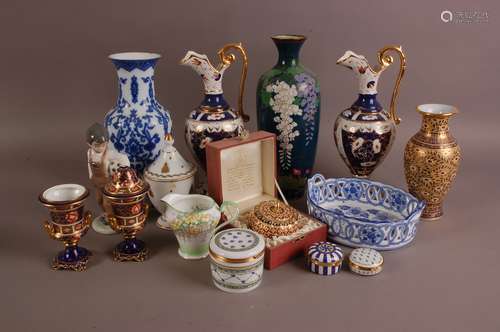 A good collection of ceramics and other items, AF, including...