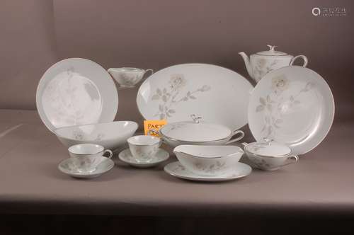 A c1970s Noritake porcelain Melrose pattern dinner service, ...