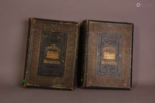 Books, The Imperial - The Works of Shakespeare - in two volu...