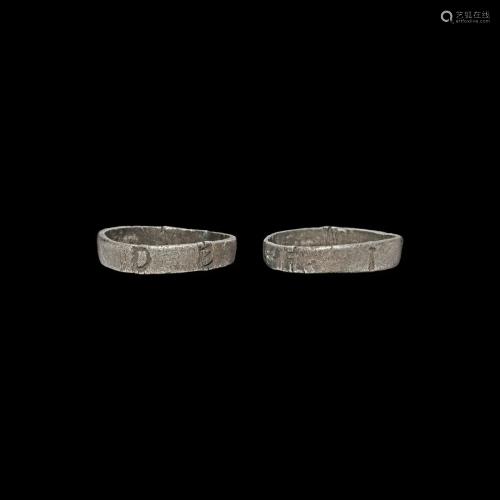 Roman Silver Ring with FIDEM