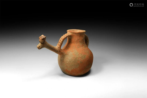 Amlash Vessel with Animal Spout