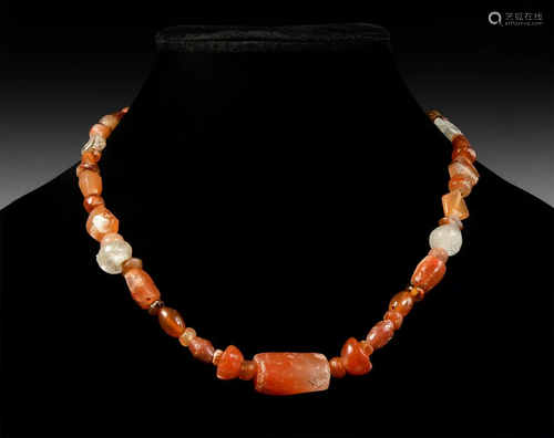 Agate Bead Necklace