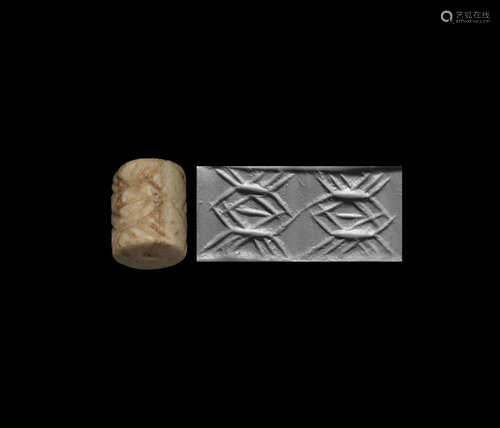 Jemdet Nasr Type Cylinder Seal with Crabs