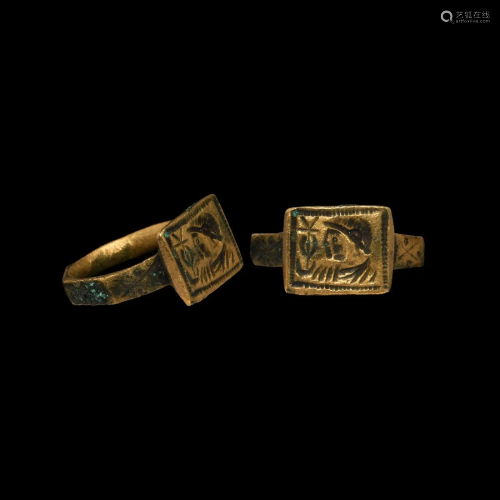 Roman Ring with Bust