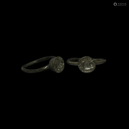 Roman Ring with Hippocamp