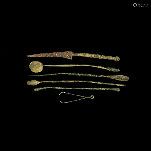 Roman Medical Implement Collection