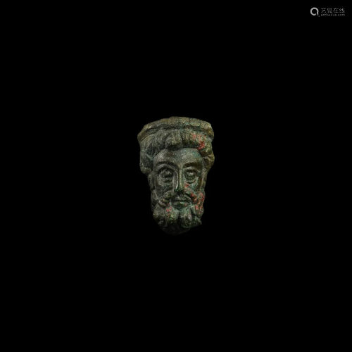 Roman Head of Antonine Emperor