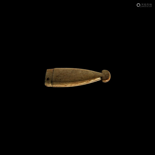 Roman Charioteer's Bone Dagger Chape