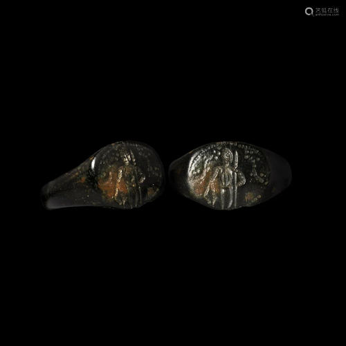 Roman Ring with Legionary