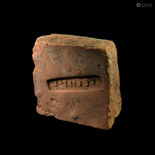 Roman 'Legio I Italica' Stamped Brick