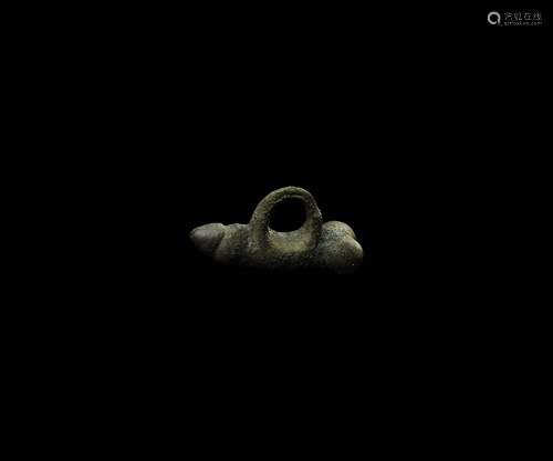 Roman Phallic Pendant