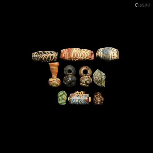 Roman and Other Glass Bead Collection