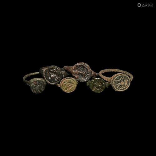 Roman to Medieval Period Ring Collection