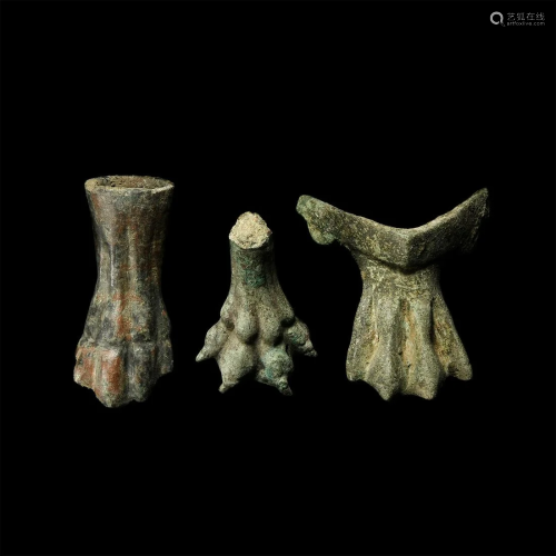 Roman Zoomorphic Casket Foot Collection