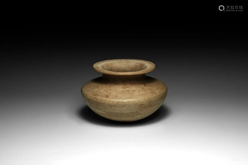 Parthian Slip-Glazed Ceramic Vessel