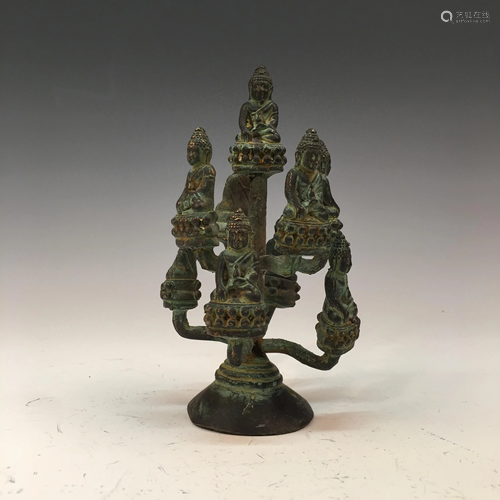 Chinese Bronze Buddha Figure