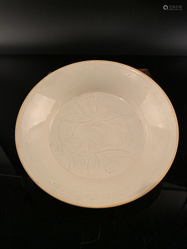 Chinese Ding Kiln Flower Dish