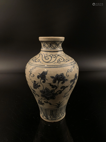 Chinese Blue and White Porcelain Vase