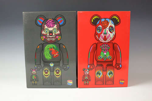 BE@RBRICK ×KEIICHI TANAAMI400%&100%玩偶