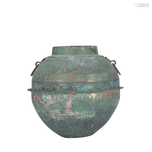 A bronze jar,the 2th century BC