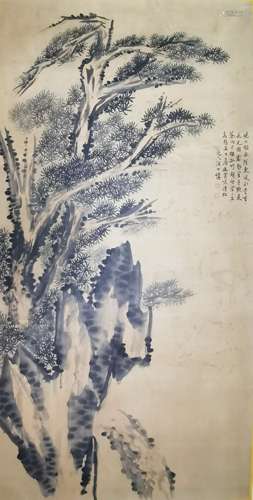 清代 汪士慎 山水 紙本水墨