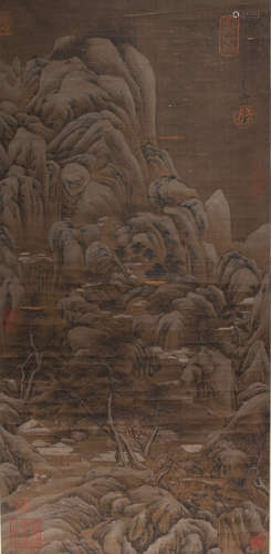 CHINESE PAINTING AND CALLIGRAPHY BY HUIZONG, SONG DYNASTY