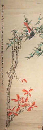 CHINESE ZHANG DAQIAN PAINTING AND CALLIGRAPHY, MODERN TIMES