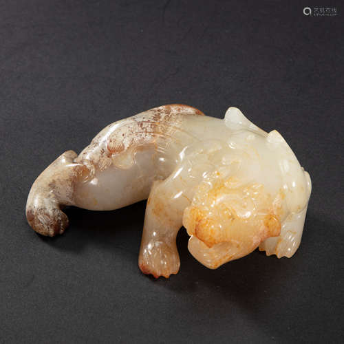 HETIAN JADE BEAST, HAN DYNASTY